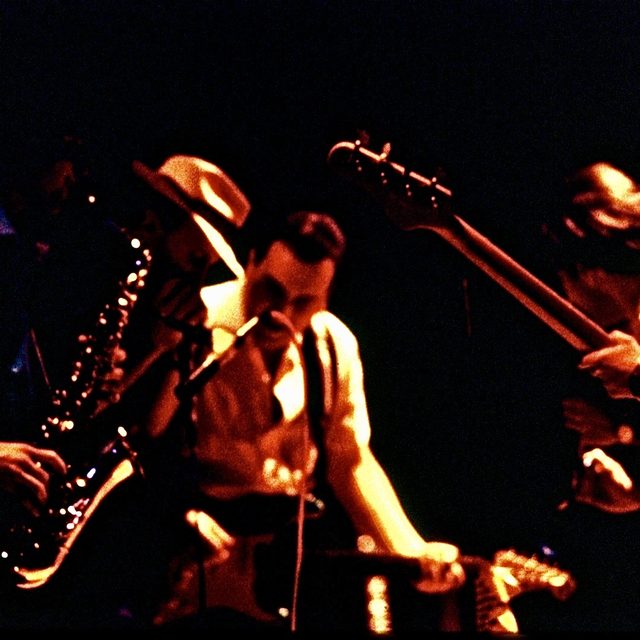 Foto d'epoca del concerto al Teatro Astra, 2