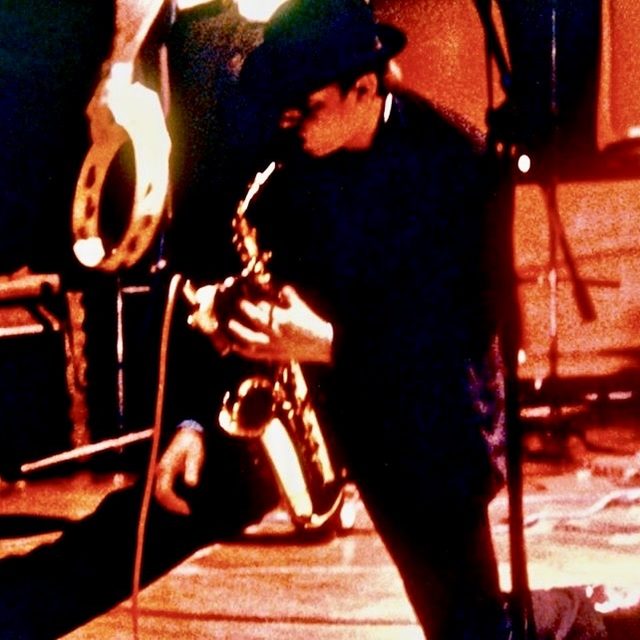 Foto d'epoca del concerto al Teatro Astra, 6
