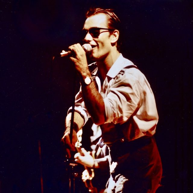 Foto d'epoca del concerto al Teatro Astra, 7