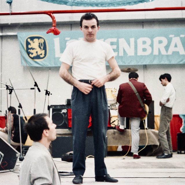 Foto d'epoca del concerto a Precenicco, 1