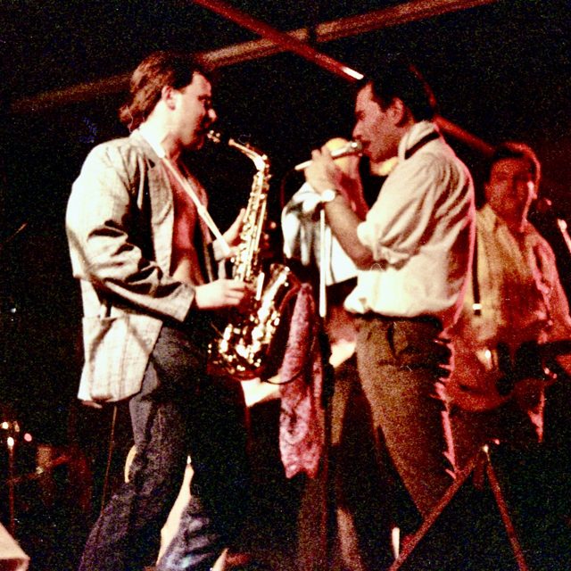 Foto d'epoca del concerto a Precenicco, 8