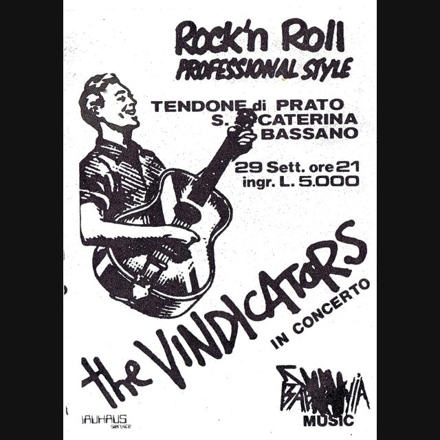 Manifesto del concerto al Teatro Tenda di Bassano
