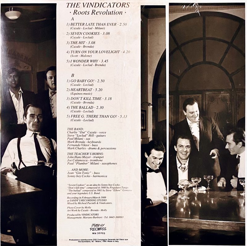 Retro di Roots Revolution, con la tracklist